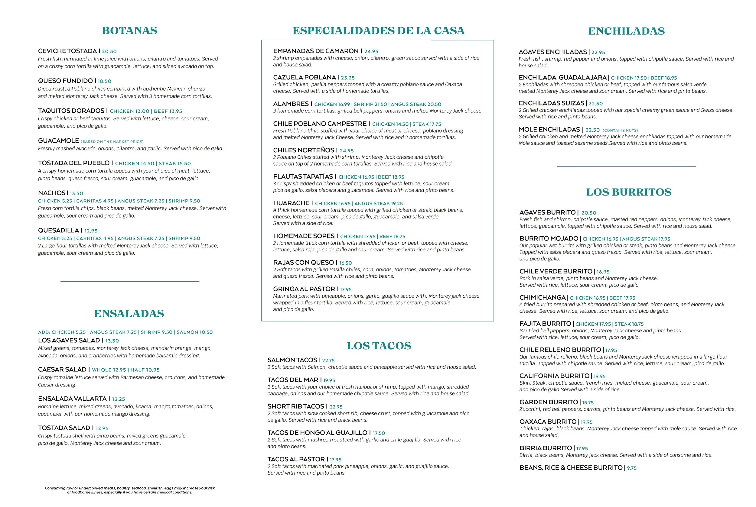 LOS AGAVES商品 Restaurant Locations | Los Agaves Mexican Restaurant